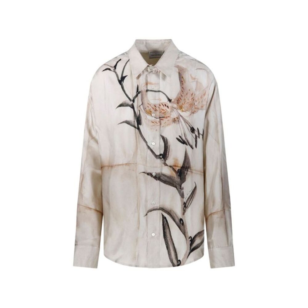 Pierre Louis Mascia Women's Printed Silk Shirt